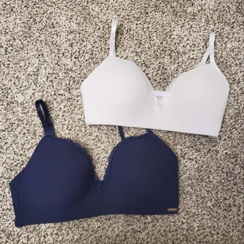 Nautica NWOT Wireless Lounge Bras